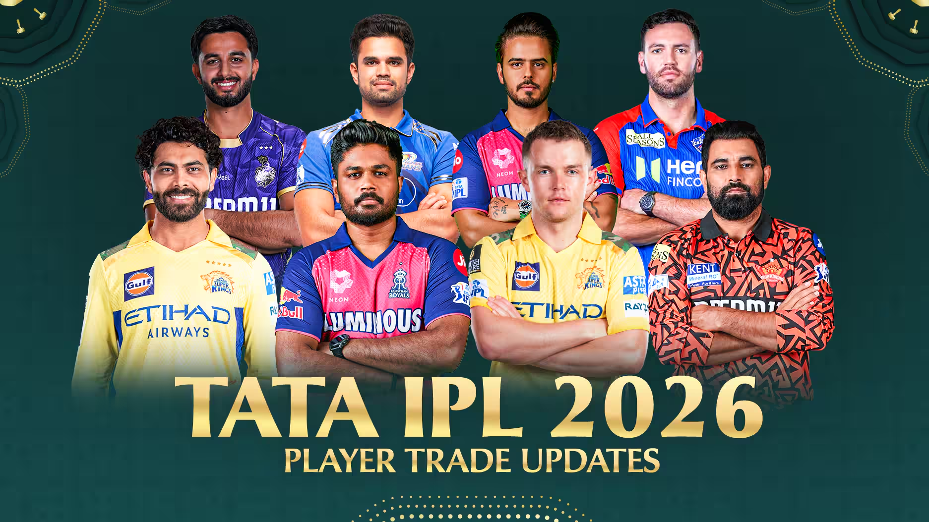 IPL 2026 Teams and Captains - Bet on Amazingexch Exchange